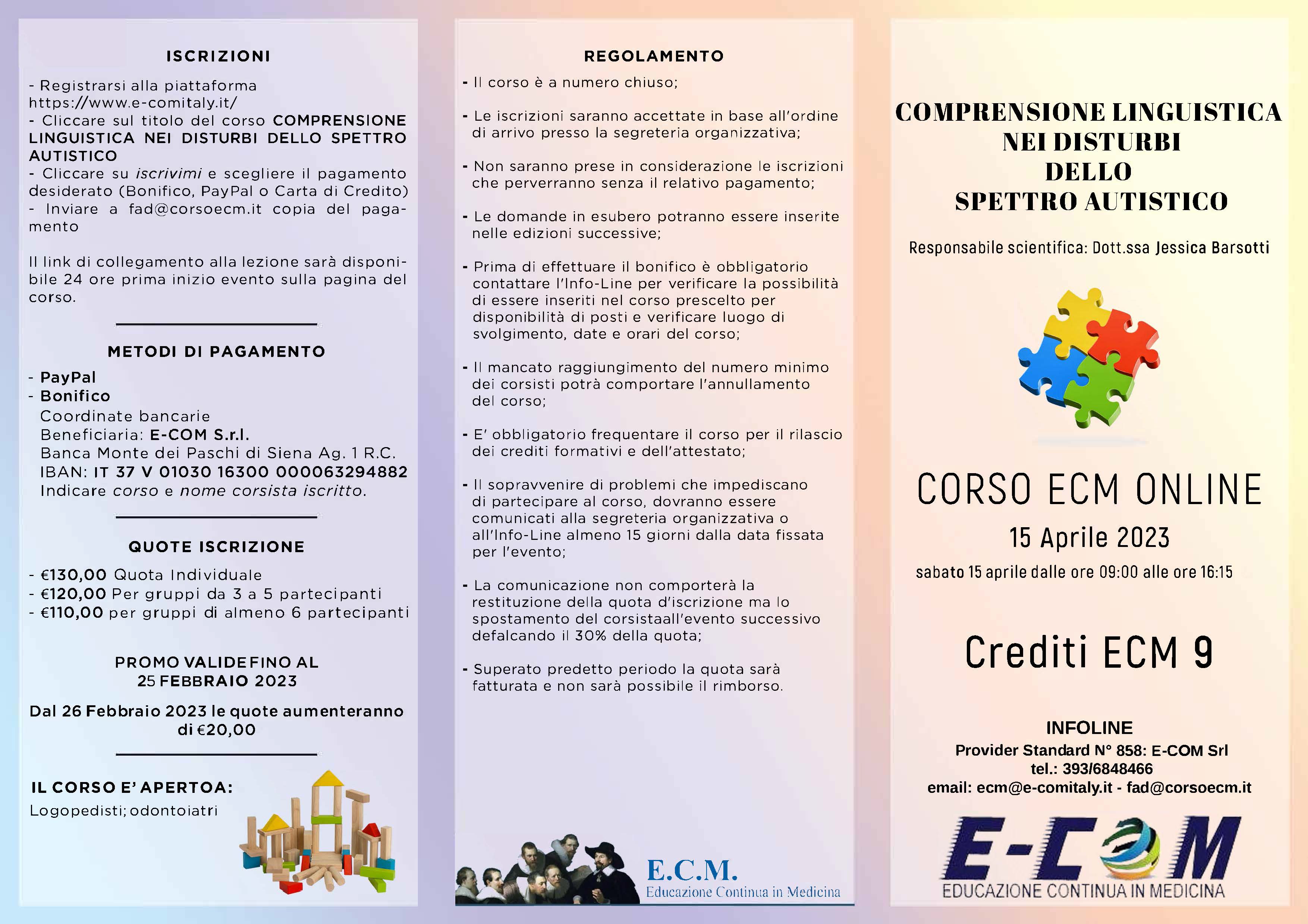 Course Image COMPRENSIONE LINGUISTICA NEI DISTURBI DELLO SPETTRO AUTISTICO 