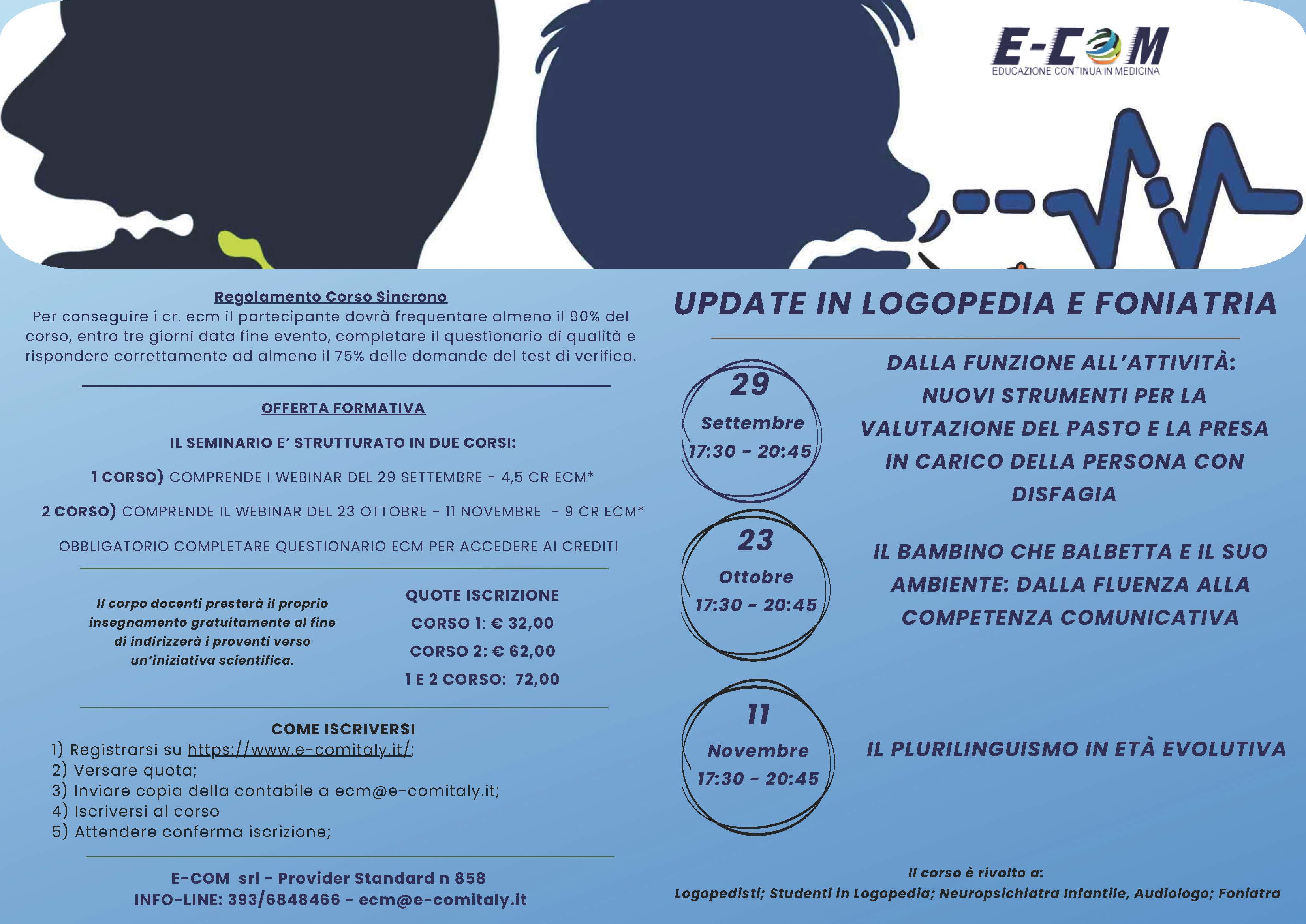 Course Image Corso ONLINE SIncrono - Dalla funzione all’attività: nuovi strumenti per la valutazione del pasto e la presa in carico della persona con disfagia